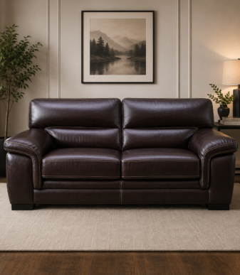 Royal Comfort Leather Sofa