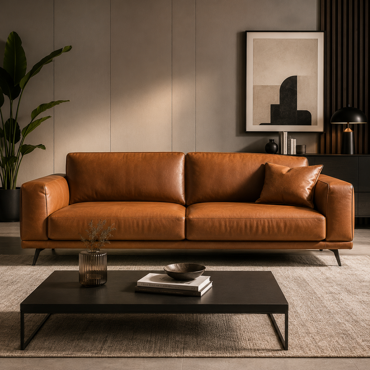 Modern Leather Sofas